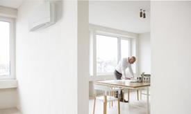 In addition, they free up the maximum amount of floor and wall space, leaving you free to decorate your interior as you wish. Their low consumption DC fan motor offers you maximum energy saving.