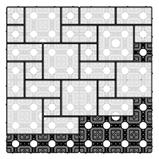 Installation Instructions - All Applications 8x8, 4x8, and 4x4 Paver Patterns At least one paver must connect two grids in