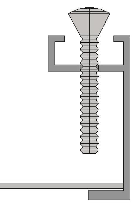There are two (2) main pieces to each corner bracket (see Figure 31). When installing the corner pieces into the trim, the B FACE sides must face each other and the screw heads are to face out.