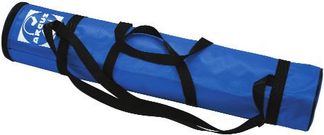 Carrying Bags 615 092 Tubular bags Design: Polyester, royal blue 2x belt strap black 1 shoulder strap Lid with zipper