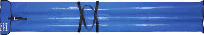 blue 1 shoulder strap with zipper Type number 615 065 Bag Design: Tarpaulin, royal blue 2x belt strap black With belt