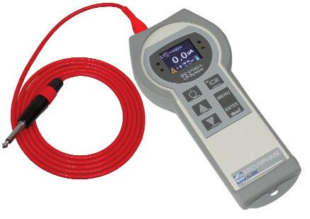 ARCUSPHASE 1x VDS According to IEC 61243-5 Safety measuring line with plug for LR-system OLED colour display indication of measurement values LED-signalisation Indication of battery status