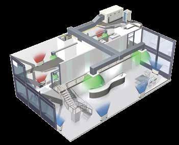 Air handling unit applications Why use ERQ condensing units for connection to air handling units? High Efficiency Daikin heat pumps are renowned for their high energy efficiency.
