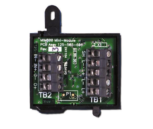 The SNM800 can support sounder circuits wired as a spur (Class B Style Y) or in a loop configuration (Class A Style Z).