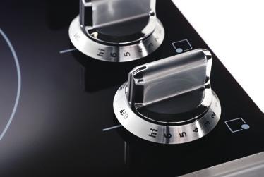 cooktop features five elements so you can cook more