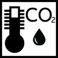 1 CO 2 / Humidity/ Temperature/ Air pressure measurement Dew point calculation and alarm Room temperature control e.g.