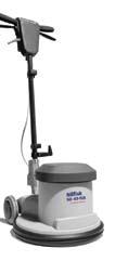 Low speed range PS 333A Weighing only 23 kg, this compact 188 rpm machine is perfect for hard floor maintenance, including light scrubbing and polishing in congested areas.