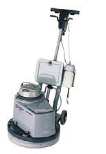 High speed range SD 43-400 This 400 rpm machine has a 43 cm brush/pad diameter and is designed for light cleaning tasks, such as polishing, scrubbing and spray cleaning of hard floors.