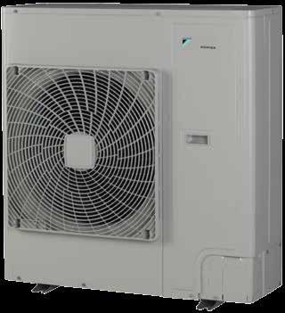 compressor, renowned for low noise and high energy efficiency Exclusively offered for pair application (capacity from 71 up to 140 class) Units optimized for seasonal efficiency give an indication on