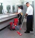 Cleaning Procedure Gather all the necessary items and place them on your cart to