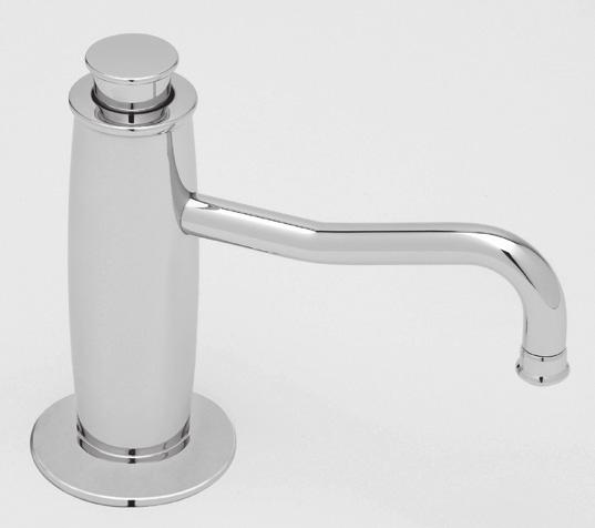 faucet with sidespray in