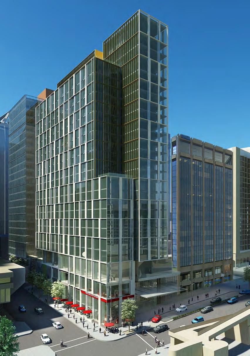 PHASING Project Phasing Project phasing currently includes two phases: an interim phase in which the existing northwestern building will remain standing while a new office tower and hotel/residential