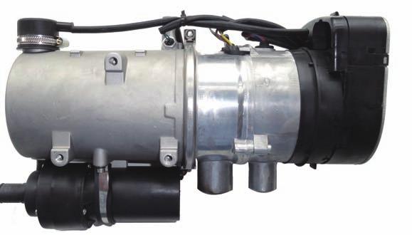 YUHUA Diesel/Gasoline-fueled Water heater WATER-HEATERS 4 9kw unit 1. Engine 2. Heater 3. Warm Blower (radiator) 4.