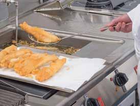 GAS FRYERS Enjoy fast and fuss-free frying with