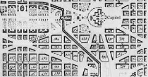 Part town plan of Manhattan showing the gridiron