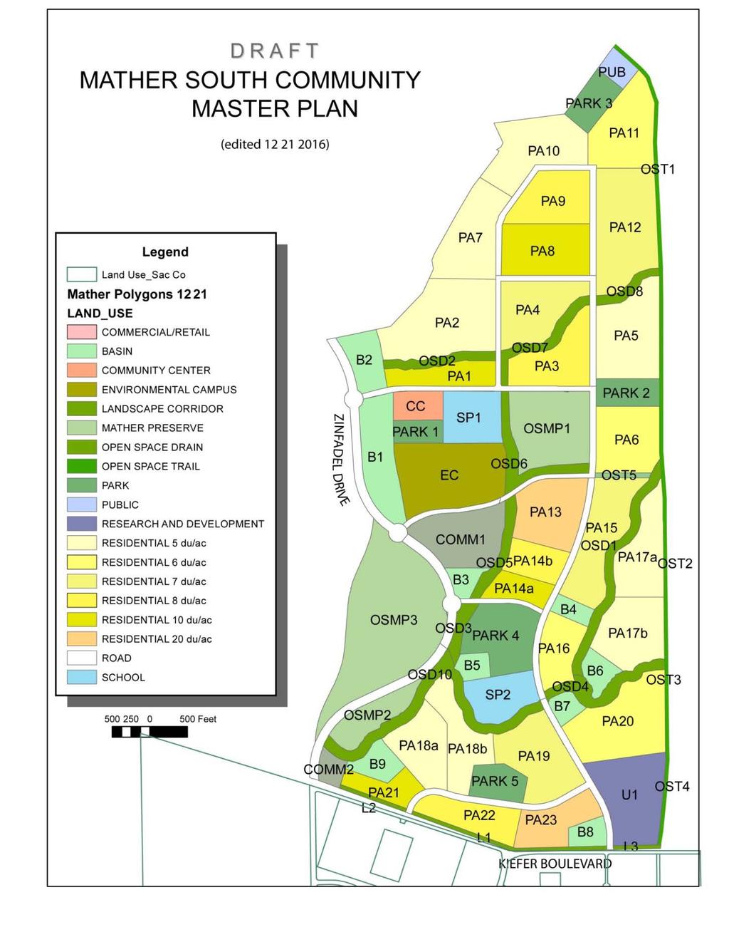Plate NOP-5: Proposed Land Use Plan