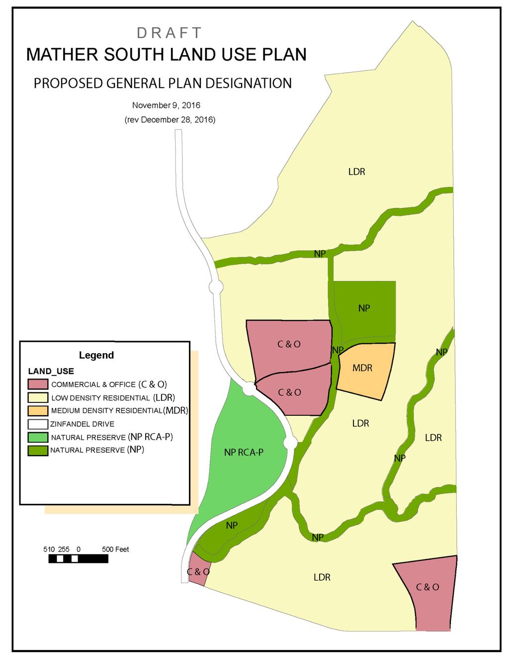 Plate NOP-8: Proposed General Plan Land