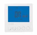 Includes remote sensor to enable the thermostat to control air temperature only, floor temperature only or air and floor temperature together. 230V and 24V versions available.