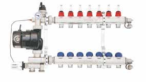 Type 2 (T2): These are distribution and control manifolds which are designed for either wall hung radiator or underfloor heating (UFH) systems.