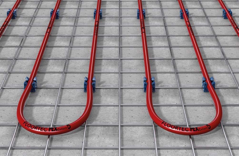 20 FLOORTEC INDUSTRIAL FLOOR SYSTEM FLOORTEC INDUSTRIAL FLOOR SYSTEM In the near future, FLOORTEC underfloor heating systems will be enhanced by an additional new development.