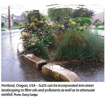 Community SUDS Can we stop Urban surface water flooding ourselves? Imagine how much surface flood water a town of 10,000 people can generate when it rains?