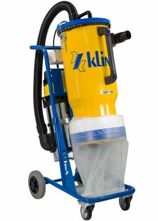 The practical release mechanism of the primary drum makes it possible to reduce the height of the vacuum