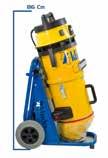 ensures a long running time. Ideal to vacuum huge quantities of dust even fine.