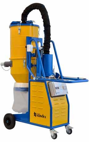 SUPERVAK 200 HEPA Filter included Supervak 200 is the ideal dust collector for all those who have to vacuum big quantities of dust and who have to