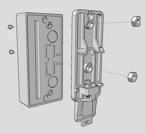 fitting detail Specify DIN Rail Mounting Kit P/N 290407157 Due to RMS continuous product