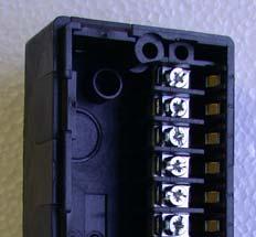 on the power supply, output contacts or arc sensor inputs.