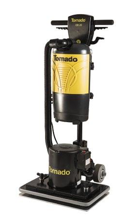 A new generation of floor machines that strips floors without the use of chemicals The OB 20 from Tornado takes traditional floor machine operation to the next generation.
