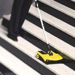 The battery-powered electric broom for flexible, interim cleaning. Having a dependable sweeper is crucial for your business, so it only makes sense to have a superior, easy to use sweeper.