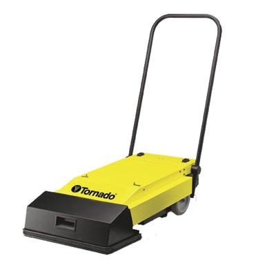 Superior escalator cleaning combined with simple operation The Tornado BR 460 ESC Escalator Cleaner delivers fast, thorough cleaning results in an easy to operate design.