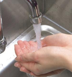 How To Wash Your Hands Step 1: Wet hands and