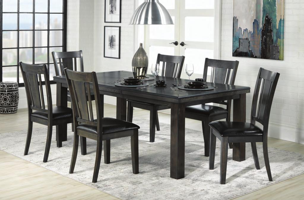 $375 6 matching chairs Marlowe Table