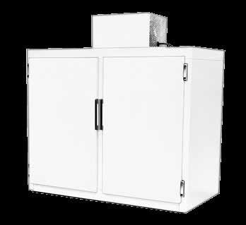 NOVA Milk Coolers 7 NOVA Cold Wall Milk Coolers are designed for the most demanding abuse with a reinforced floor and 5-year frame