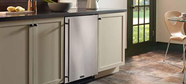 REFRIGERATORS Marvel refrigerators are a marriage of performance and style. Our advanced Dynamic Cooling technology provides superior temperature control.