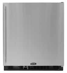 24" Refrigerator Freezer Model No: 61RF-BS-F-R Refrigerator section 4.4 cu. ft.
