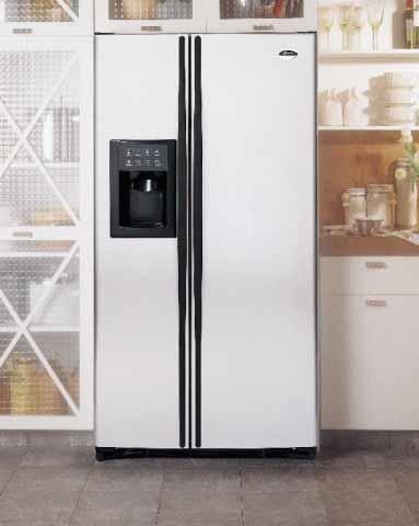 Profile Arctica Side-By-Side Refrigerators Specialized settings let consumers customize cooling for a variety of foods.