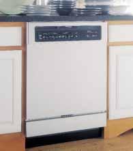 Profile Performance and Profile Triton Built-In Dishwashers These models include TriClean Wash System (3 wash arms, 100% triple water filtration with dual pumps, Piranha anti-jamming hard food