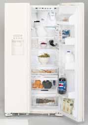 www.appliances.com Side-By-Side Refrigerators Profile Trimless non-dispenser model PSI23SCL Stainless steel 22.7 cu. ft.