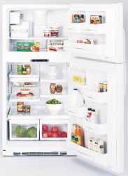 Top-Freezer W Builder Series Models: 22 to 18 cu. ft. Not all features available on all models. For additional features, specifications and color availability, refer to page 173. www.appliances.