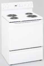 www.appliances.com 30" Free-Standing Electric Range JBP24BB White, Bisque or Almond Largest* Oven in America Super large 5.0 cu. ft.