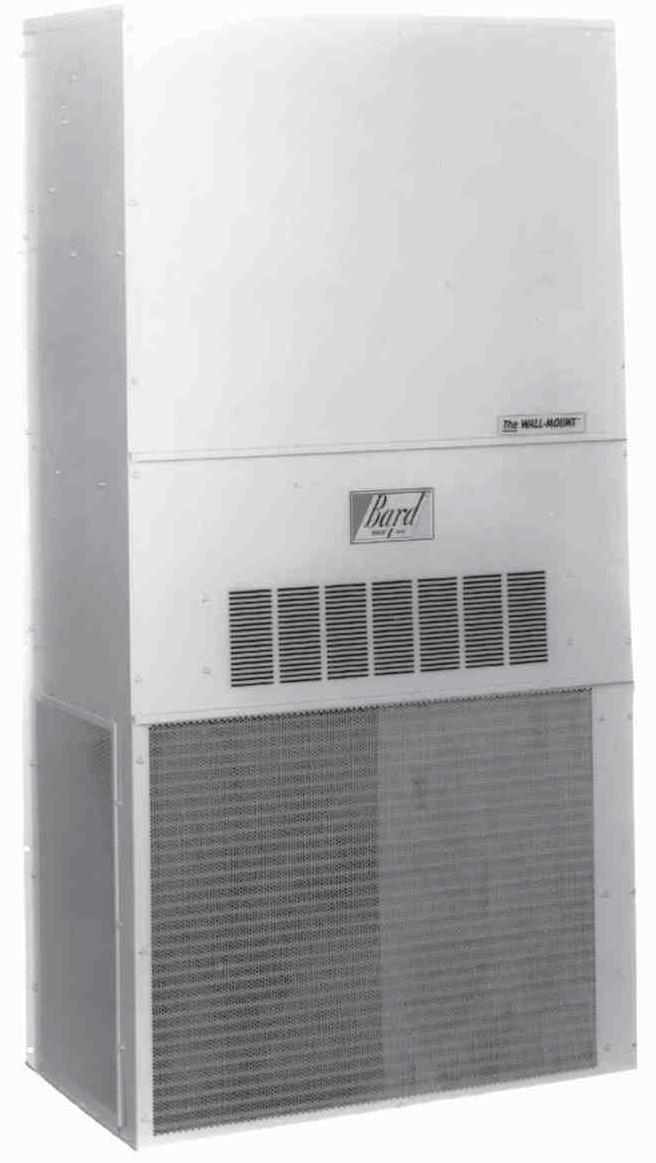 The Bard Wall-Mount Six Ton Air Conditioner is a self contained energy efficient system, which is designed to offer maximum indoor comfort at a minimal cost without using valuable indoor floor space