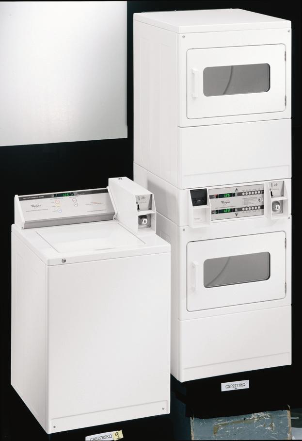 5/04 Form No. CWLL082B A404025 ADVANTECH Developed in Cooperation with ESD Corporation From Whirlpool Corporation - A World Leader in Laundry Products http://coinop.