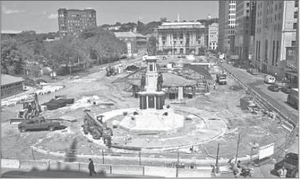 Kennedy Plaza, on Nov. 7, 1960. THE PROVIDENCE JOURNAL/MICHAEL J.B.
