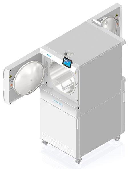 MELAG Cliniclave 45 Page 11 Cliniclave 45 D and Cliniclave 45 MD The pass-through steam sterilizers Cliniclave 45 D and Cliniclave 45 MD have been designed for clinics and practices which