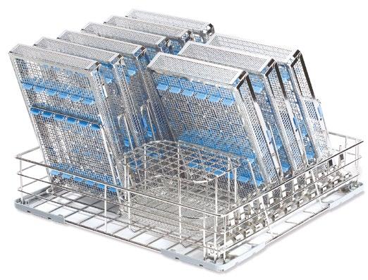 MELAG provides a wide range of special baskets to cater for all surgery needs. As this range is subject to continuous update, we cannot provide a complete description.