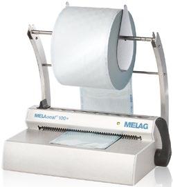 newly-developed sealing device combines the reliable technology of the highly-popular MELAseal 100+ with the ease and functionality of a rotary sealing device. And above all - it is validatable!