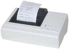 MELAprint 42 Log printer (delivered incl. power supply unit, weiral data cable, ink ribbon and 1 paper reel) 01042 595.